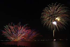 みんなで花火大会に…